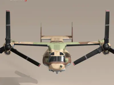 V-22 Osprey IAF 3D model