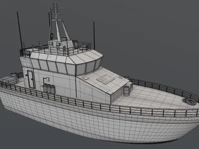 Mine Vessel 3D model