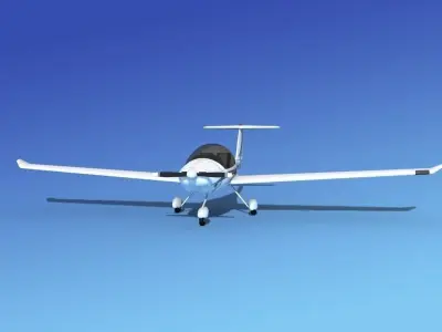 Daimond DA-20 Katana V01 3D model