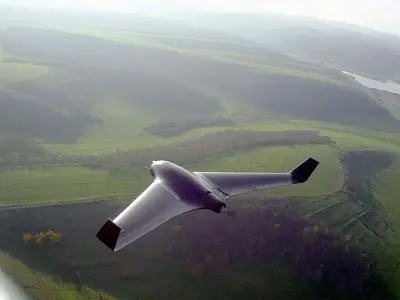 UAV Skywalker X8 Low-poly 3D model