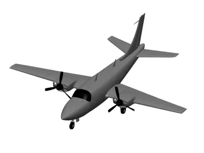 Piper Aerostar 3D model
