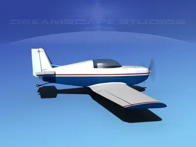 Ken Rand KR-2 V01 3D model