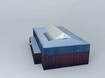 Pavilion of the San Francisco College of Assisi Free 3D model