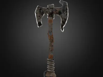 Old Axe 3D model 3D model