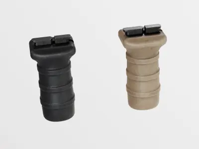 Tango Down vertical grip Low-poly 3D model