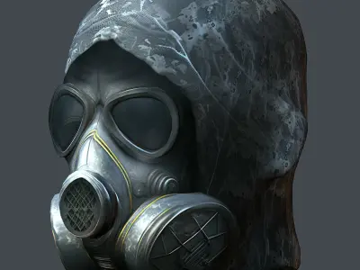 Helmet 3d model military combat Military Low-poly Low-poly 3D model