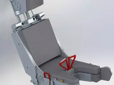 L39 Albatros Ejection Seat 3D print model