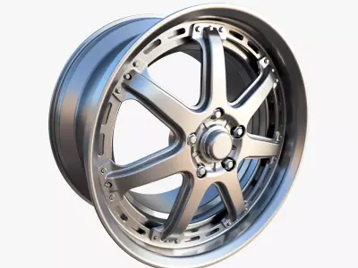 Rays volk gt7 rim 3D model