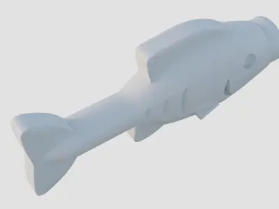 LEGO Fishfig 3D model