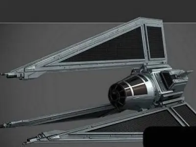 Tie Phantom 3D model