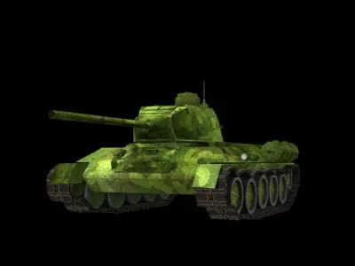 Tank 3D Model world of tanks 3D model