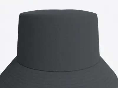 Bucket Hat Casual 02 3D model