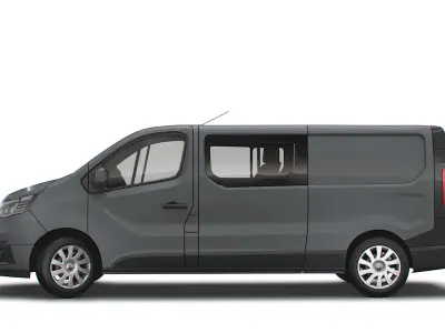 Renault Trafic Combi LWB 2021 3D model