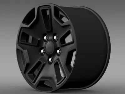 Jeep Wrangler Willys Wheeler Edition 2014 rim 3D model
