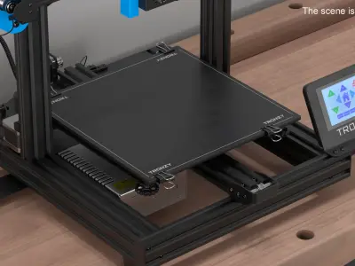 3D Printer Tronxy XY-3 SE 3D model