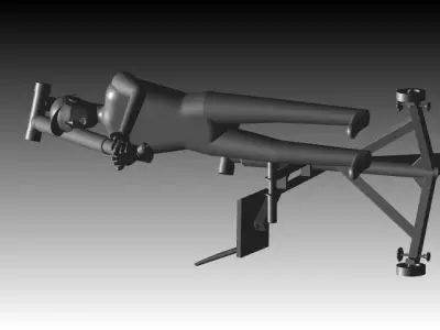 Faro-Arm CMM Mobile Stand Free 3D model