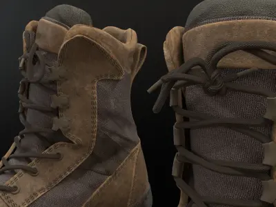 SOLDIER Boots 3D model