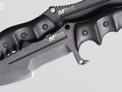 weapon - MTech USA Xtreme Tactical Knife  Low-poly 3D model