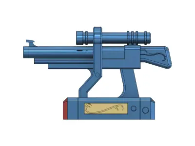 BRAVESTAR GUN 3D model