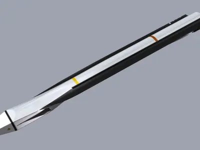 FCAAM Missile 3D model