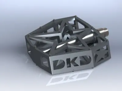 Bike Pedals Free 3D model