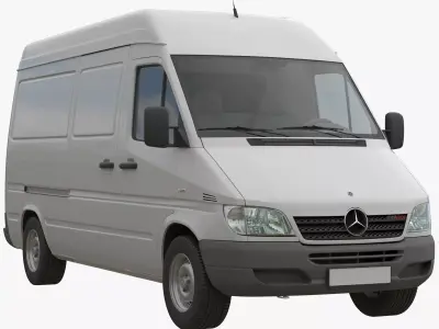 MB Sprinter Classic PanelVan MWB 3D model