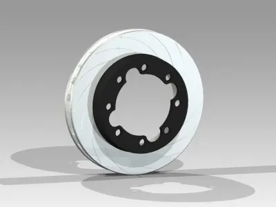 CAR DISK BRAKE Free 3D model