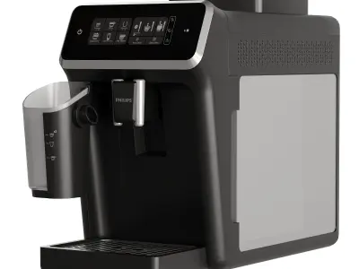 Coffee Makers Set 7 Low-poly 3D model