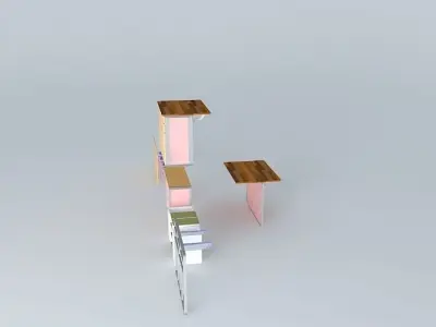Kitchen Island Free 3D model purchase