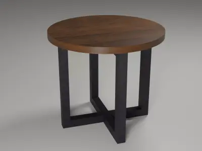 Coffee Table Free low-poly 3D model get
