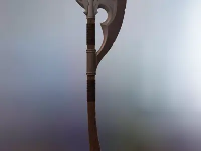Heavy Axe 3D model