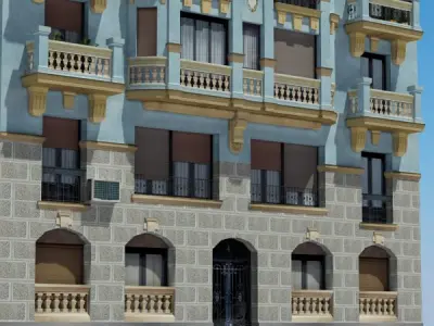 Building Low-poly 3D model