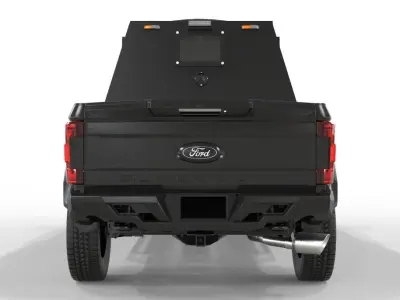 Generic Armored Truck F250 2018 3D model