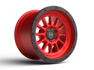 Black Rhino DUGGER Candy Red 3D model