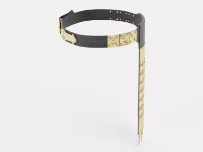 Belt - Roman Armor Equipment 3D model