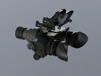 PSV 7 night vision goggles Low-poly 3D model