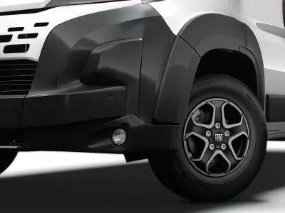 Fiat e Ducato Van L3H3 2024 3D model