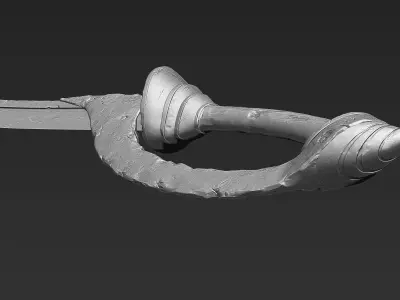 Zbrush Sword 04 3D model