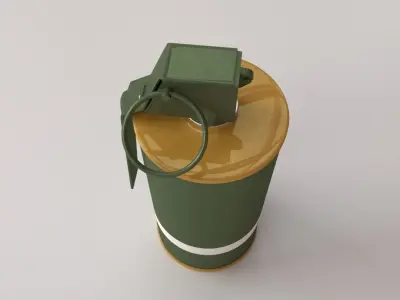M18 Smoke Grenade 3D model