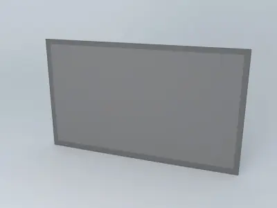 TV square Free 3D model