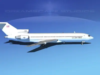 Boeing C-22B USAF 4 3D model