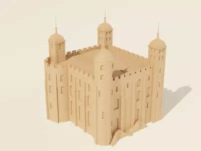 Tower of London 3D print model