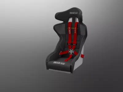 SPARCO PRO ADV Low-poly 3D model