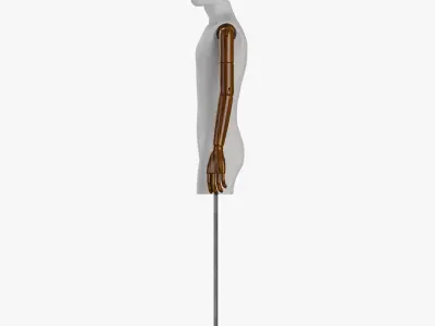 Sewing Male Mannequin 04 3D model
