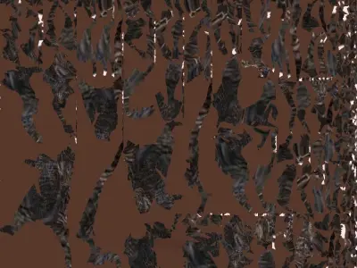 Jojosauras vulture Low-poly 3D model