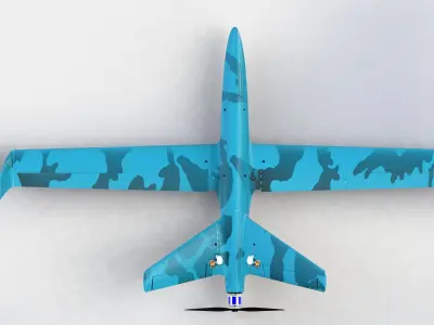 V-1 Hurricane 3D print model