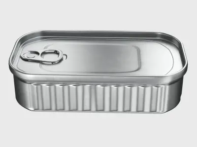 Tin Can 01 3D model