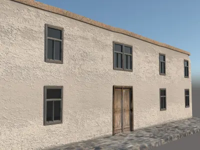 Old Structure v2 Low-poly 3D model