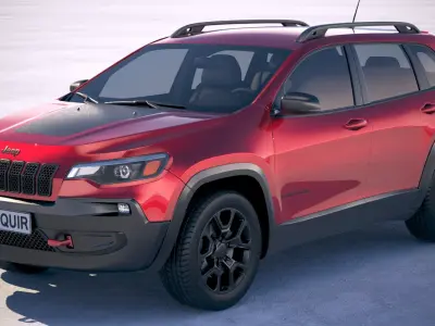 Jeep Cherokee 2019 3D model purchase