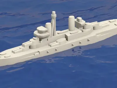 Dreadnought Minas Gerais 3D print model